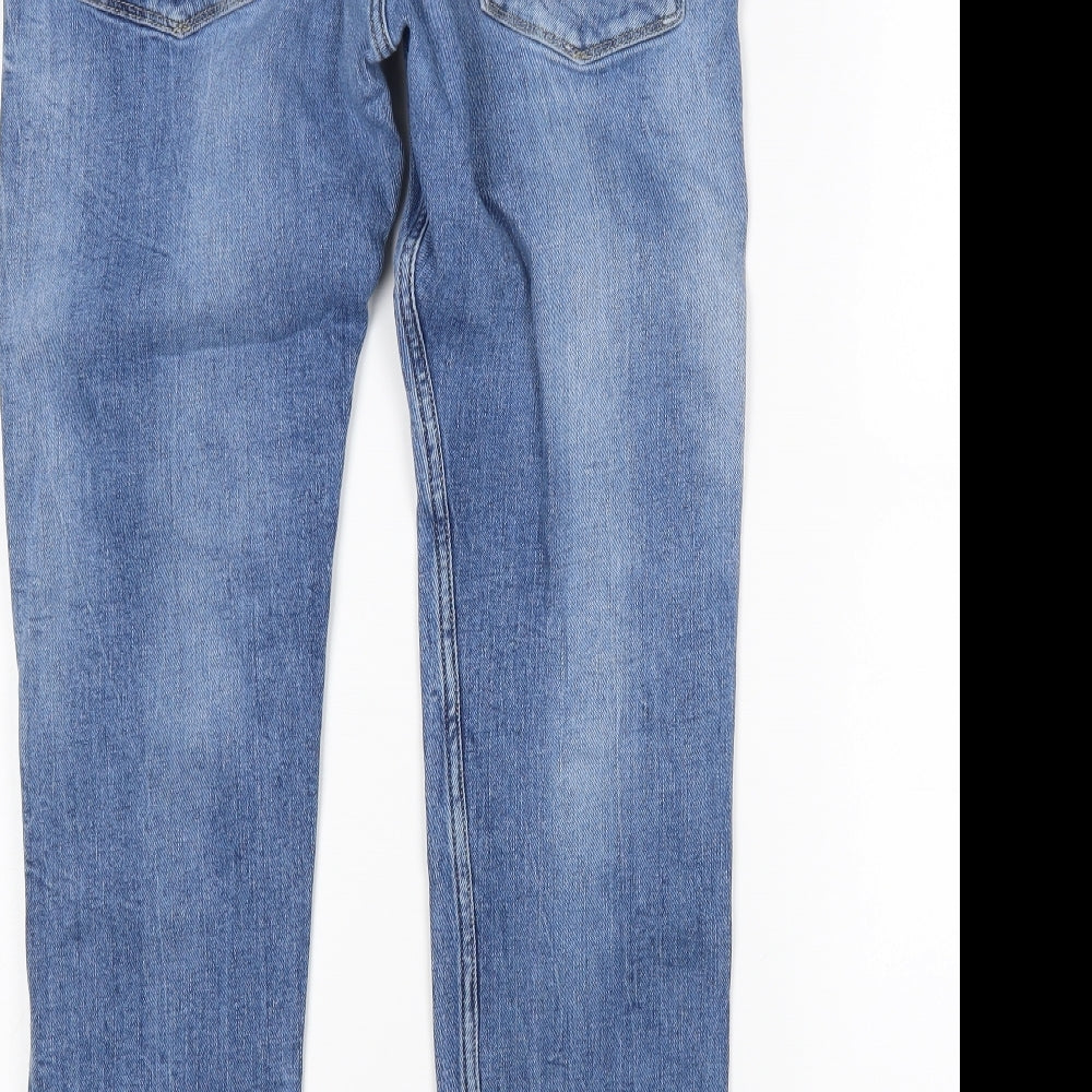 Replay Mens Blue   Straight Jeans Size 34 L32 in