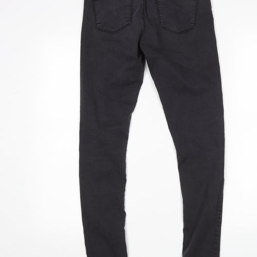 Topshop Womens Black   Skinny Jeans Size 26 L32 in