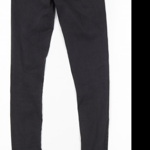 Topshop Womens Black   Skinny Jeans Size 26 L32 in