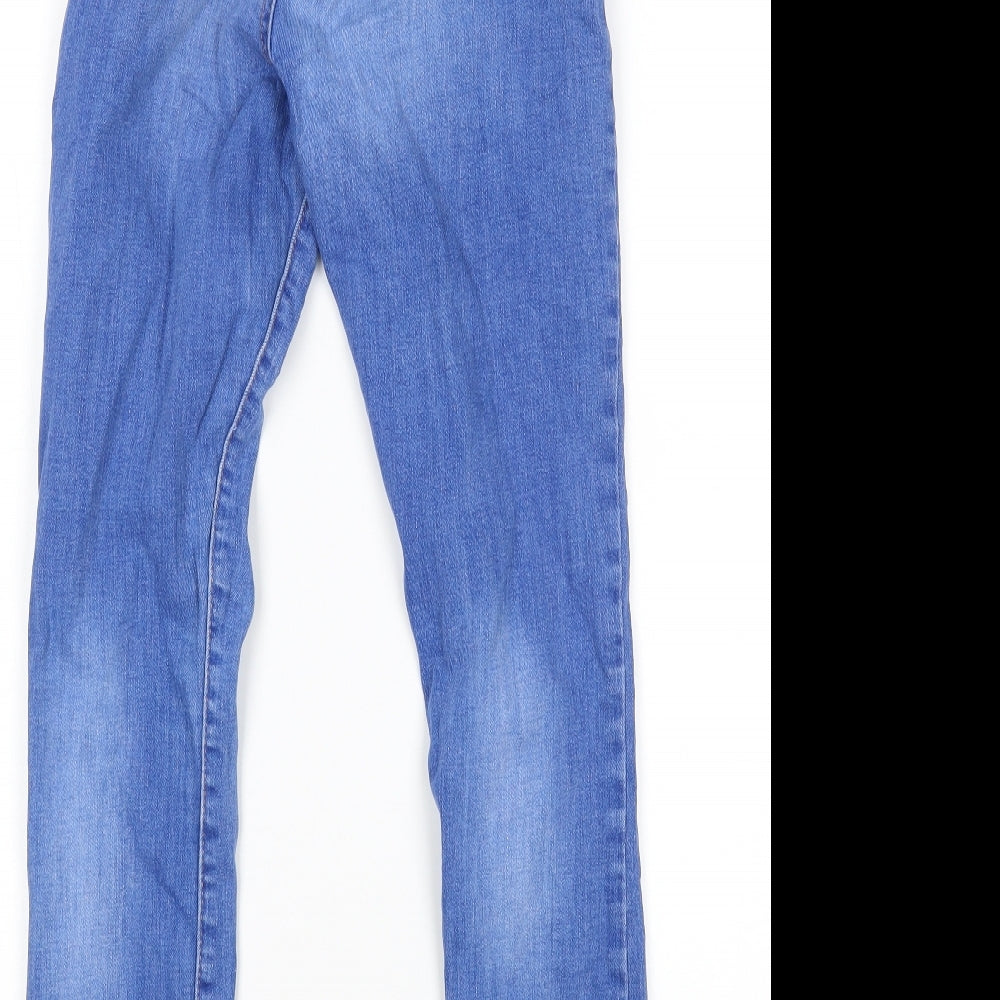 Denim CO Womens Blue   Skinny Jeans Size 4 L27 in