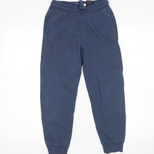 H&M Girls Blue   Sweatpants Trousers Size 11 Years