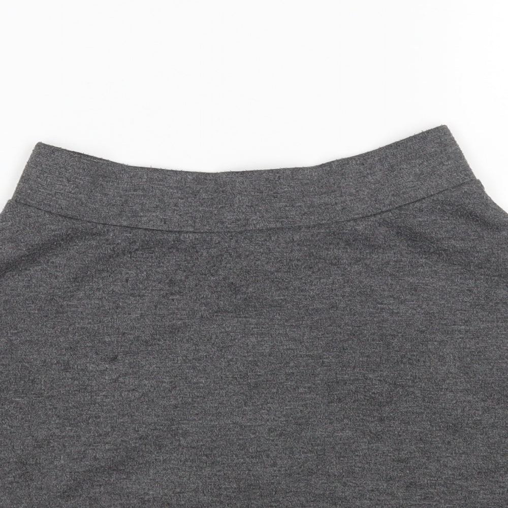 NEXT Girls Grey   A-Line Skirt Size 12 Years - School Wear