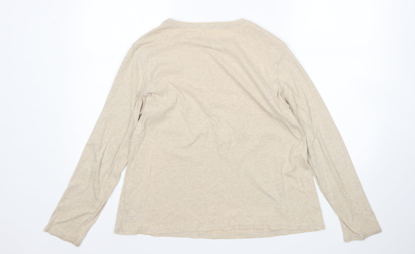 M&S Womens Beige   Pullover Jumper Size 16