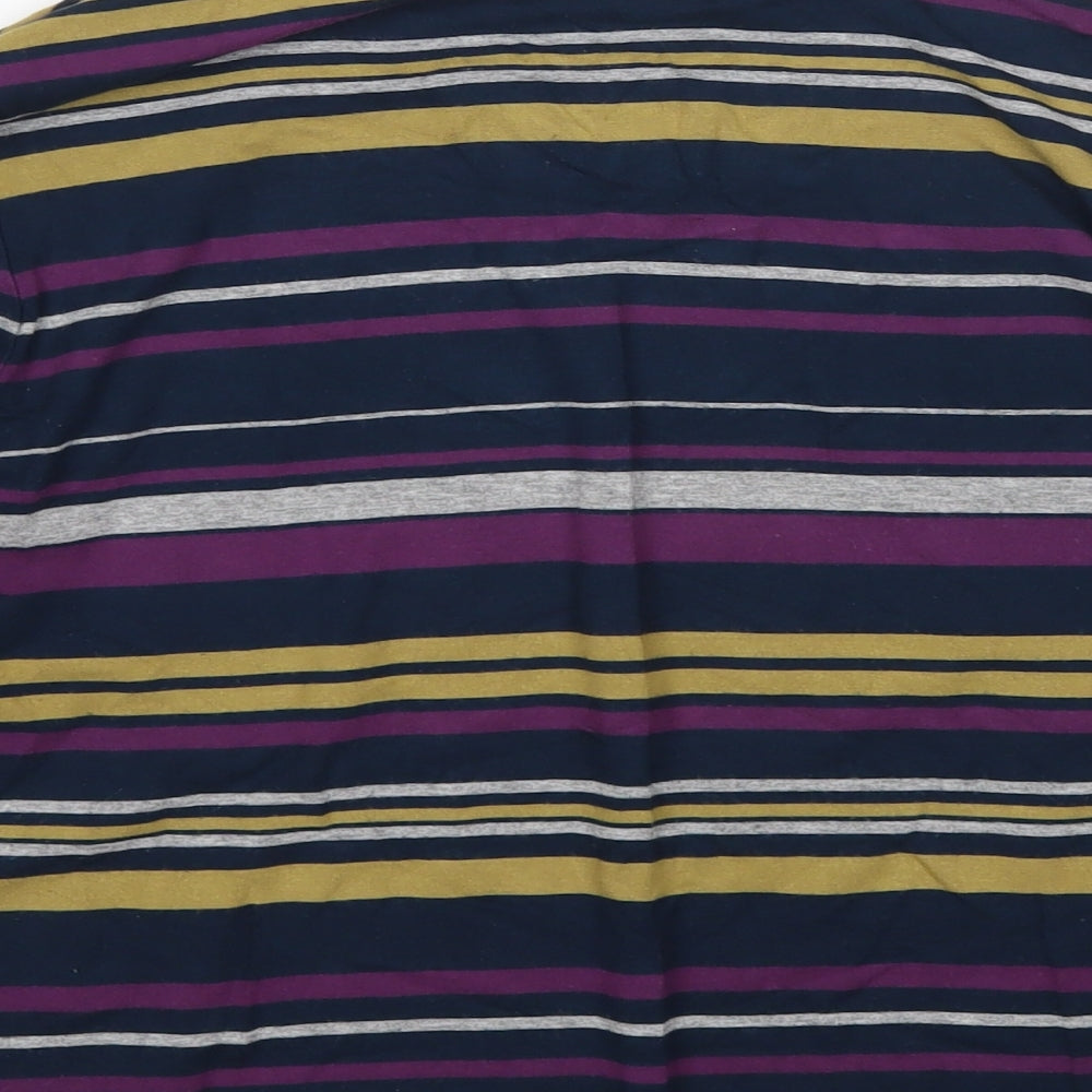 Viyella Womens Multicoloured Striped  Basic T-Shirt Size L