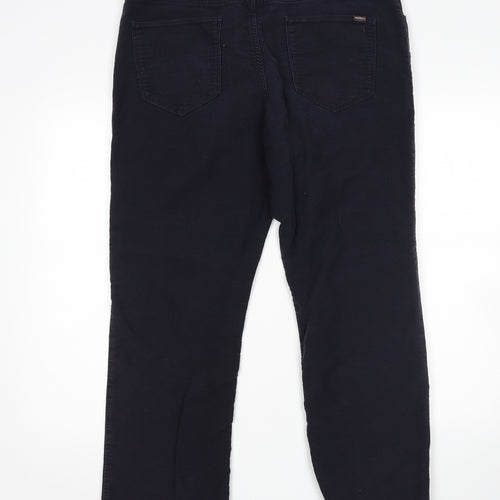 M&S Mens Blue   Chino Trousers Size 36 L29 in