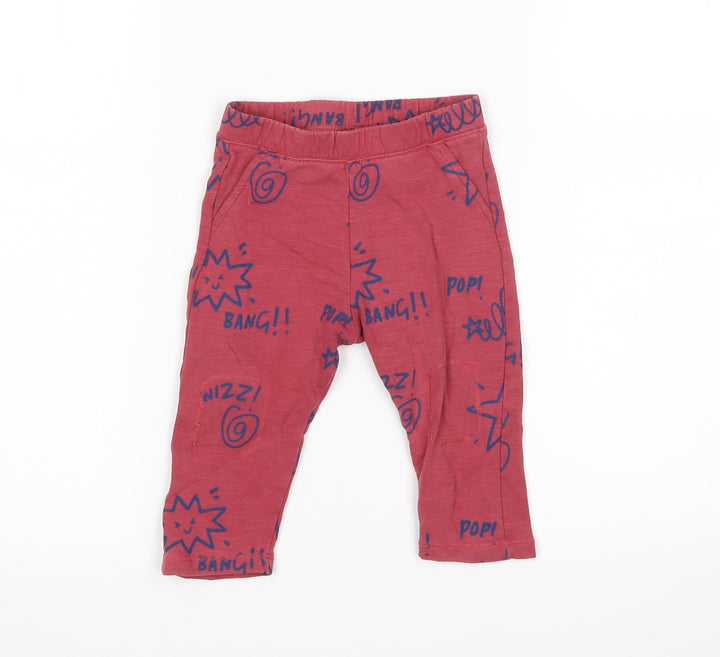 M&S Baby Purple Sweatpants Trousers Size 9-12 Months