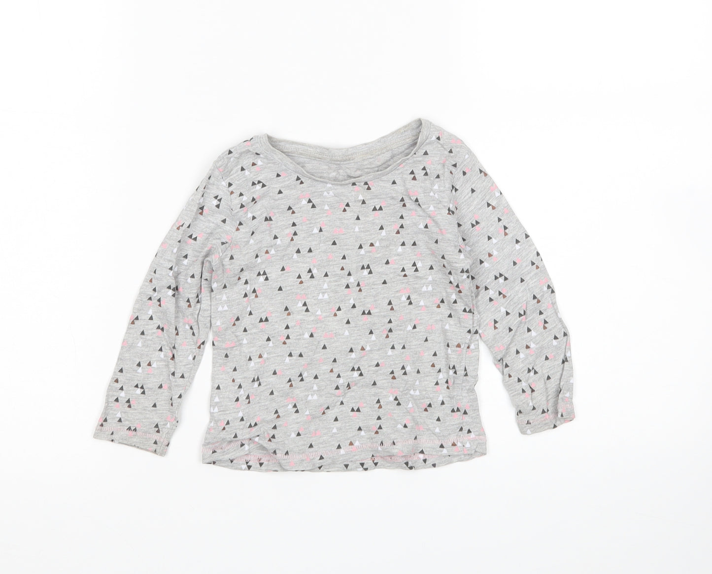Matalan Girls Multicoloured Polka Dot  Basic T-Shirt Size 12-18 Months