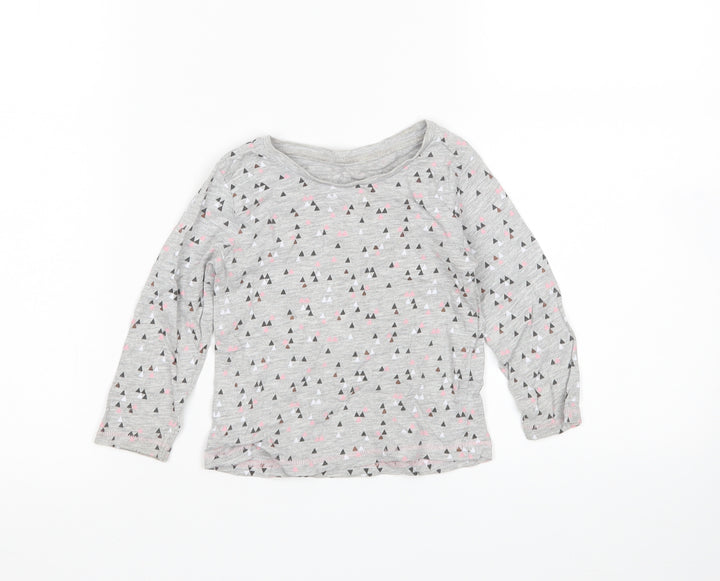 Matalan Girls Multicoloured Polka Dot Basic T-Shirt Size 12-18 Months