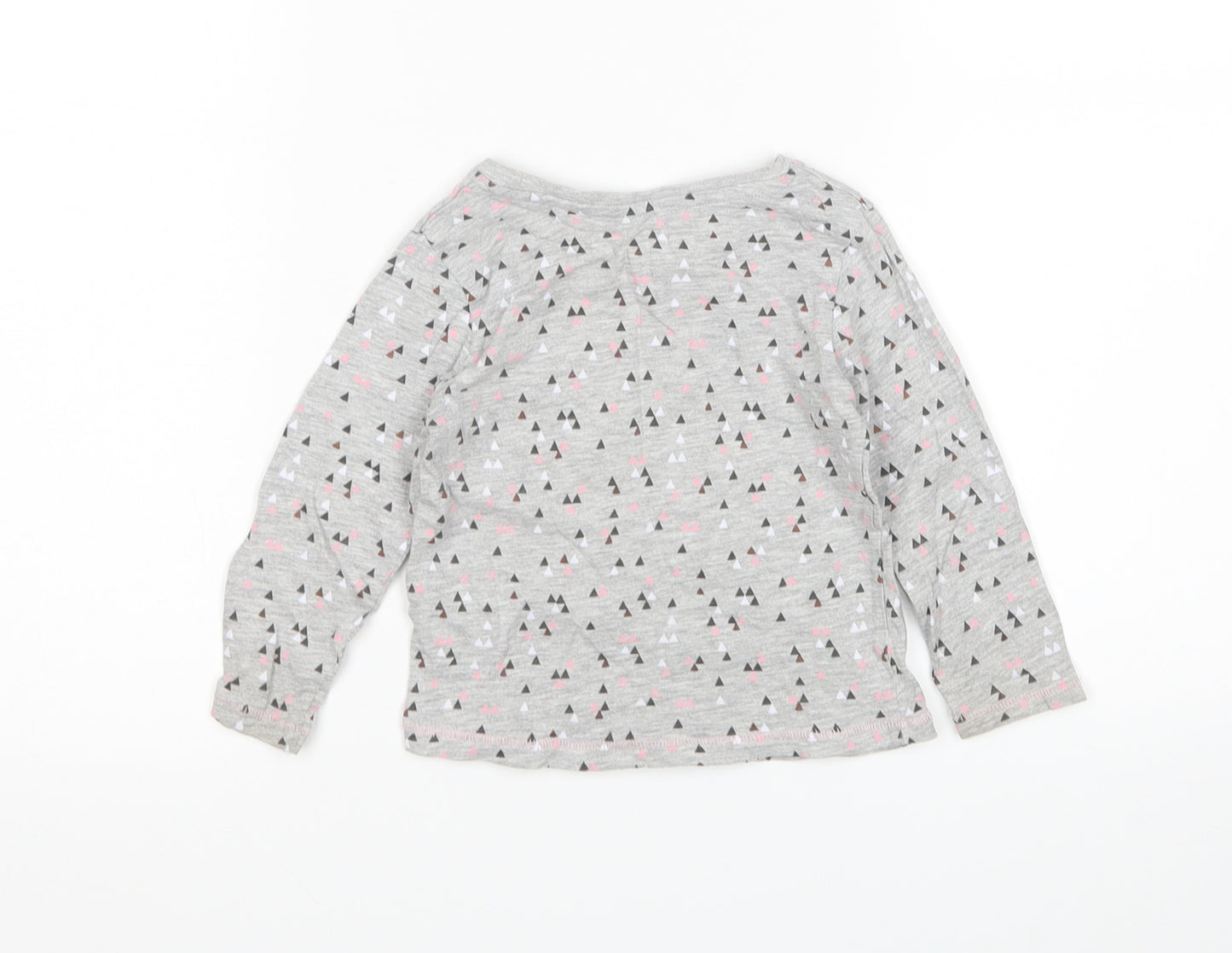 Matalan Girls Multicoloured Polka Dot  Basic T-Shirt Size 12-18 Months