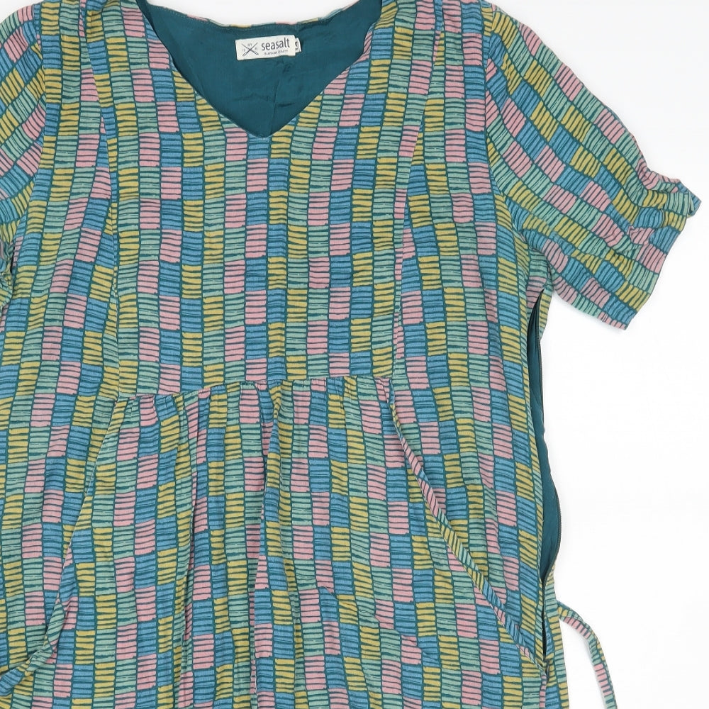 Seasalt Womens Multicoloured   A-Line  Size 14