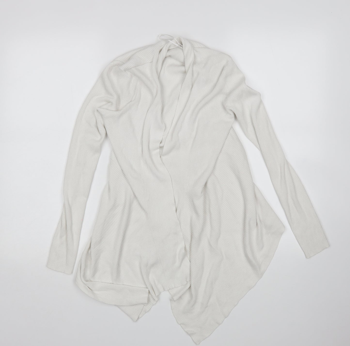 M&Co Womens White   Cardigan Jumper Size 12