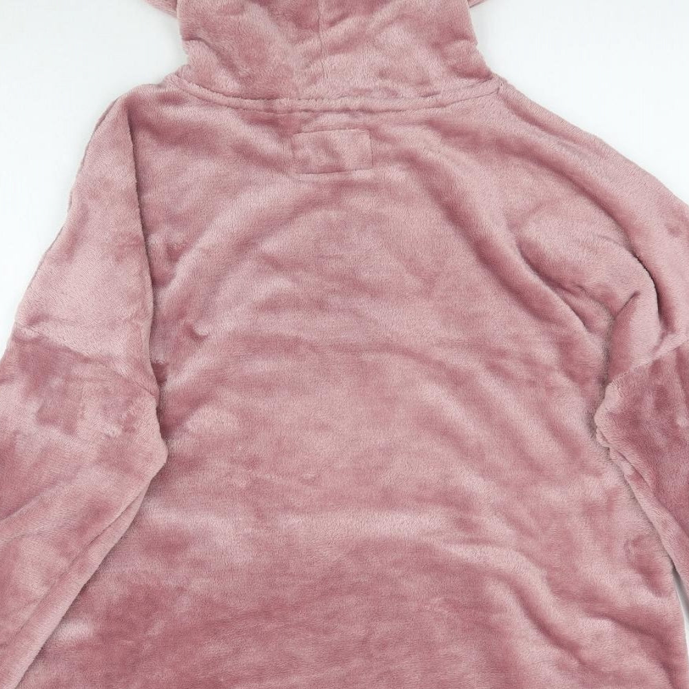 F&F Womens Pink   Pullover Hoodie Size L  - Fluffy
