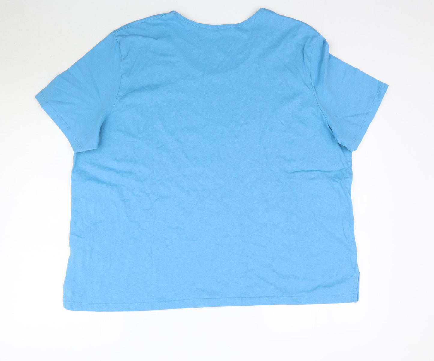 Damart Womens Blue   Basic T-Shirt Size 26