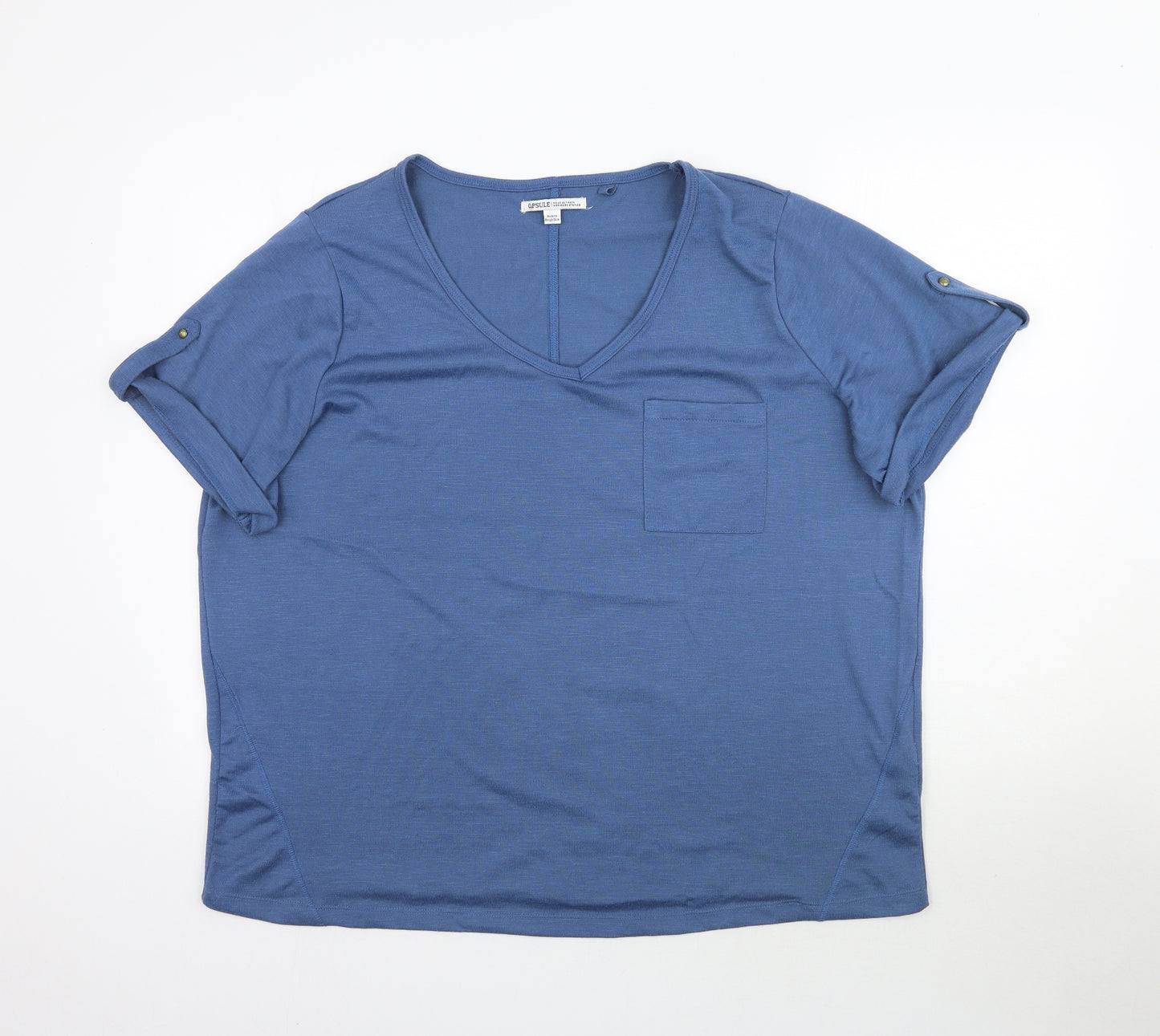 Capsule Womens Blue   Basic T-Shirt Size 24