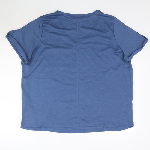 Capsule Womens Blue   Basic T-Shirt Size 24