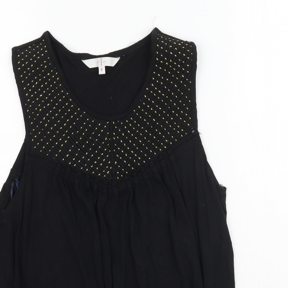 Debenhams Womens Black   Basic Tank Size 8