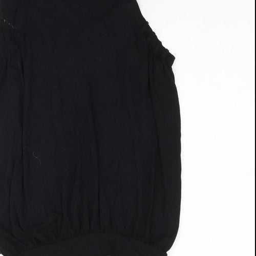 Debenhams Womens Black   Basic Tank Size 8