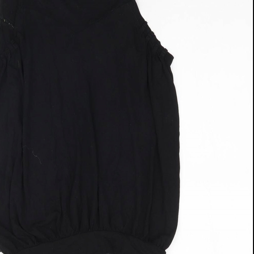 Debenhams Womens Black   Basic Tank Size 8