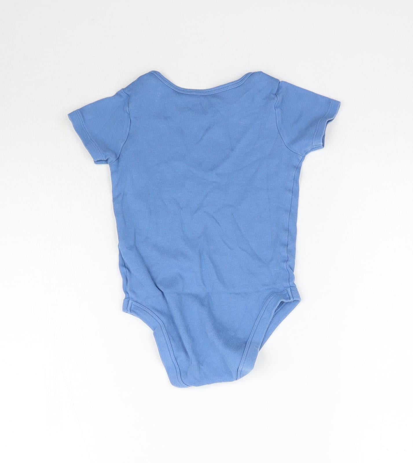 John Lewis Girls Blue   Bodysuit One-Piece Size 2-3 Years