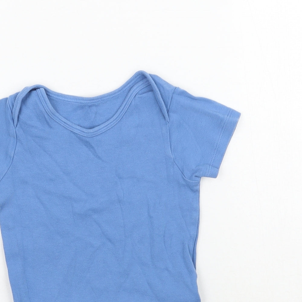 John Lewis Girls Blue   Bodysuit One-Piece Size 2-3 Years