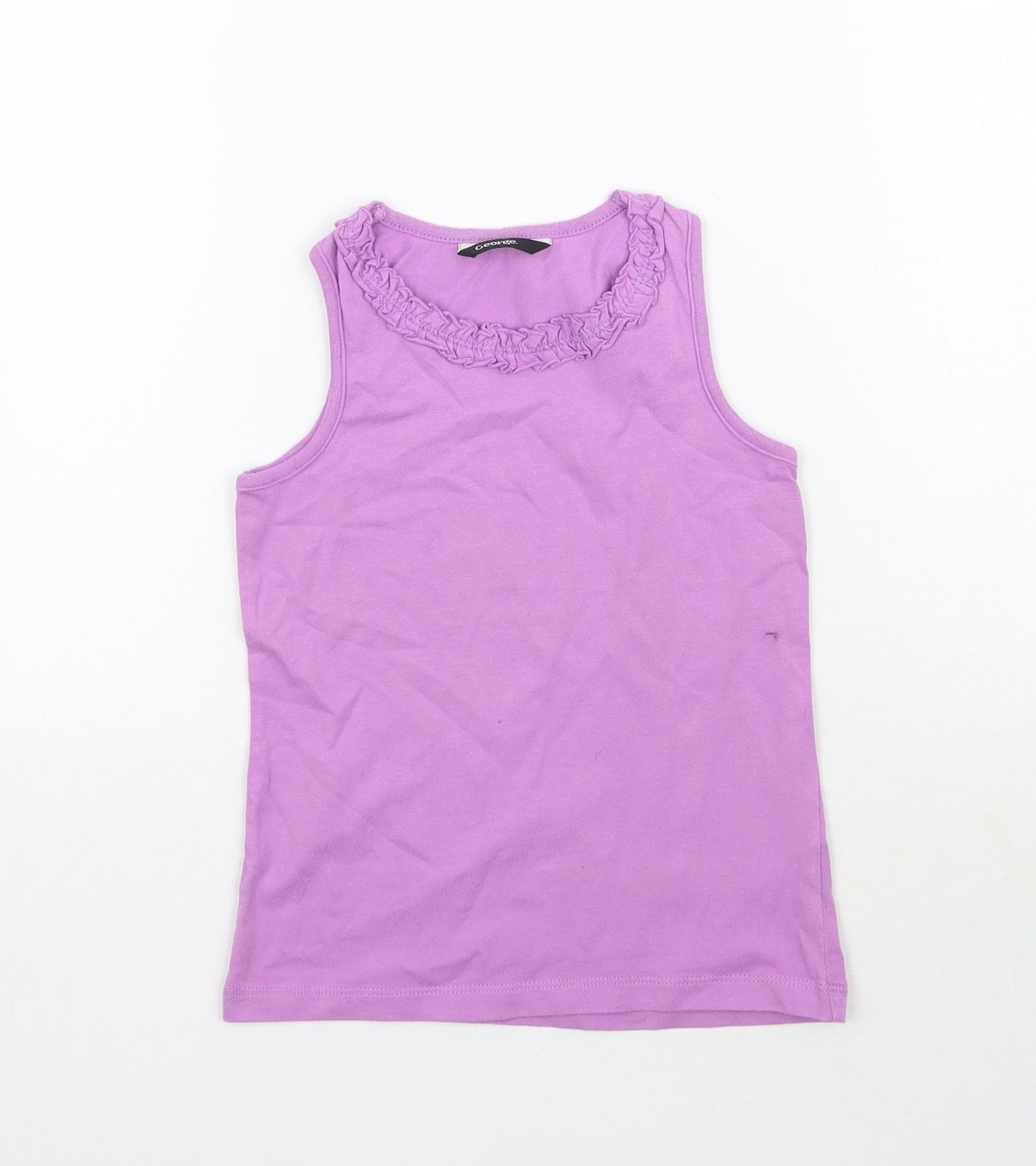 George Girls Purple   Basic Tank Size 4-5 Years
