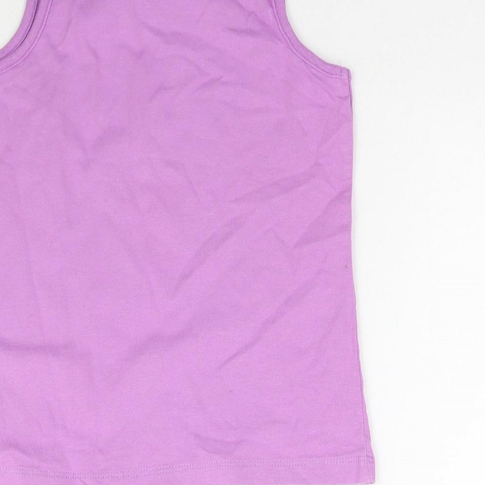 George Girls Purple   Basic Tank Size 4-5 Years