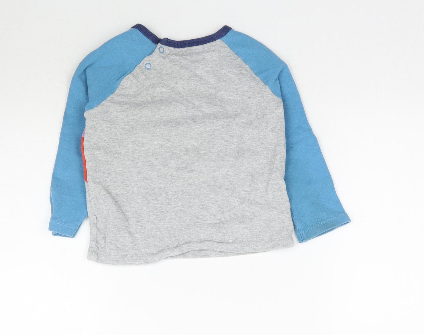 Baby Boden Boys Multicoloured   Basic T-Shirt Size 2-3 Years  - Dinosaurs Rainbow