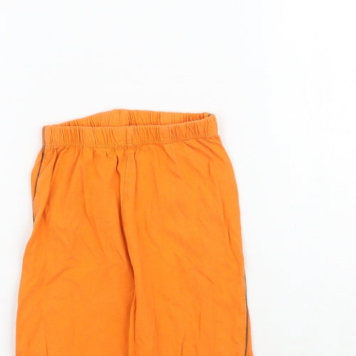 Primark Boys Orange Solid   Pyjama Pants Size 2-3 Years