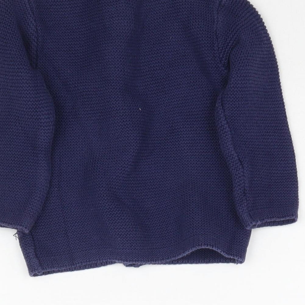 John Lewis Baby Blue  Knit Cardigan Jumper Size 3-6 Months