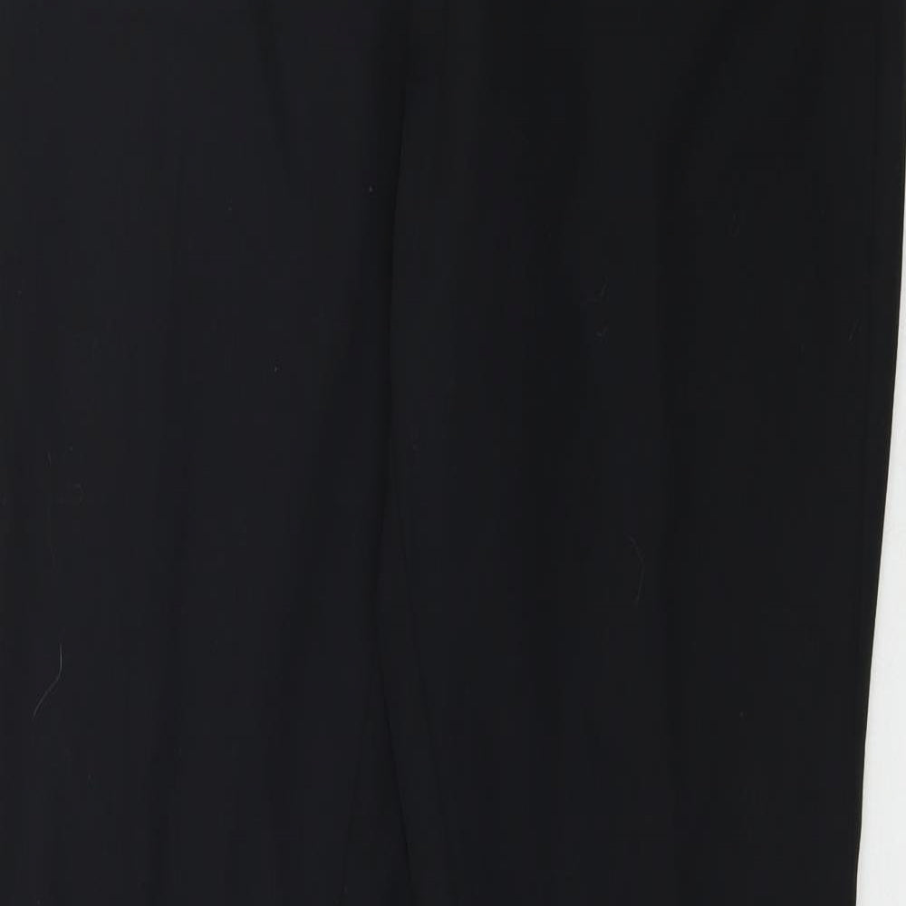 NEXT Womens Black   Trousers  Size 10 L34 in - Work Office