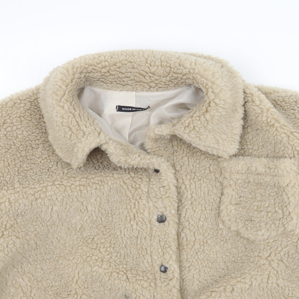 Preworn Womens Beige   Jacket  Size S