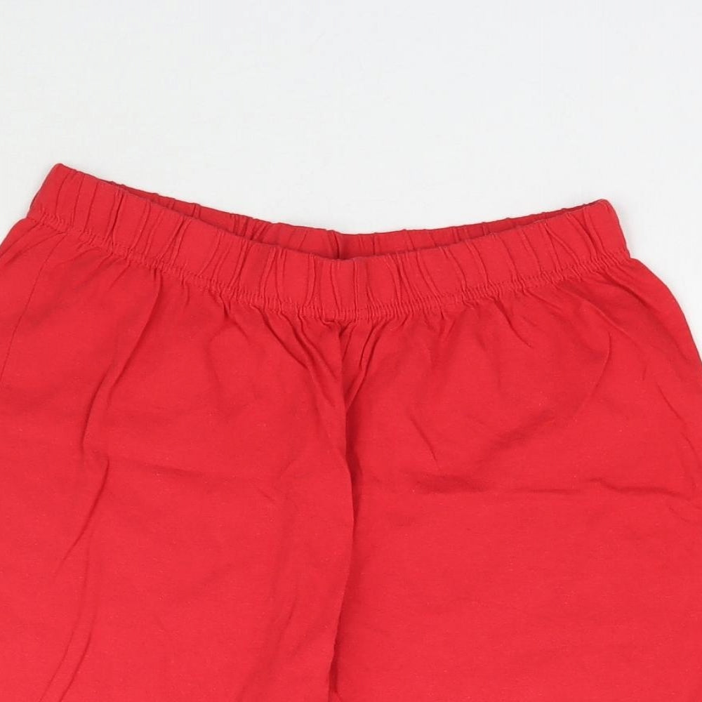 Destination Boys Red    Sleep Shorts Size 13-14 Years