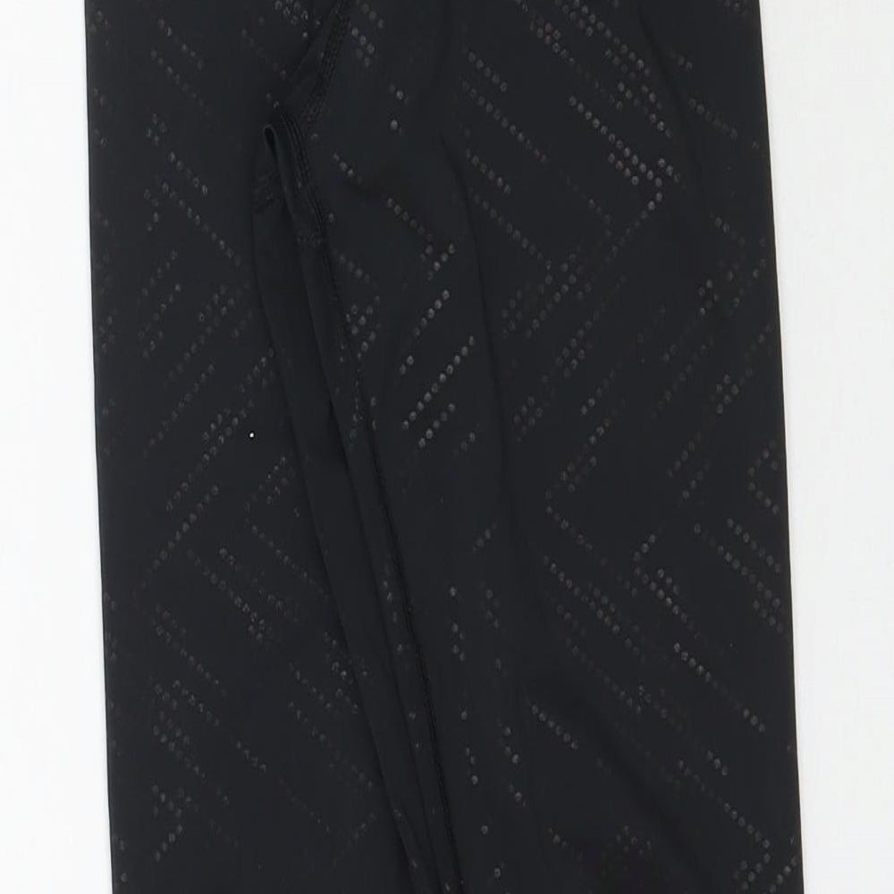 USA Pro Girls Black   Jogger Trousers Size 7-8 Years - Sports leggings