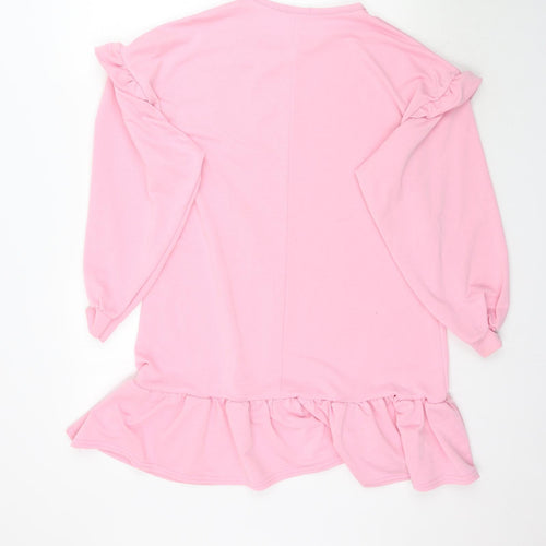 Boohoo Womens Pink   A-Line  Size 10