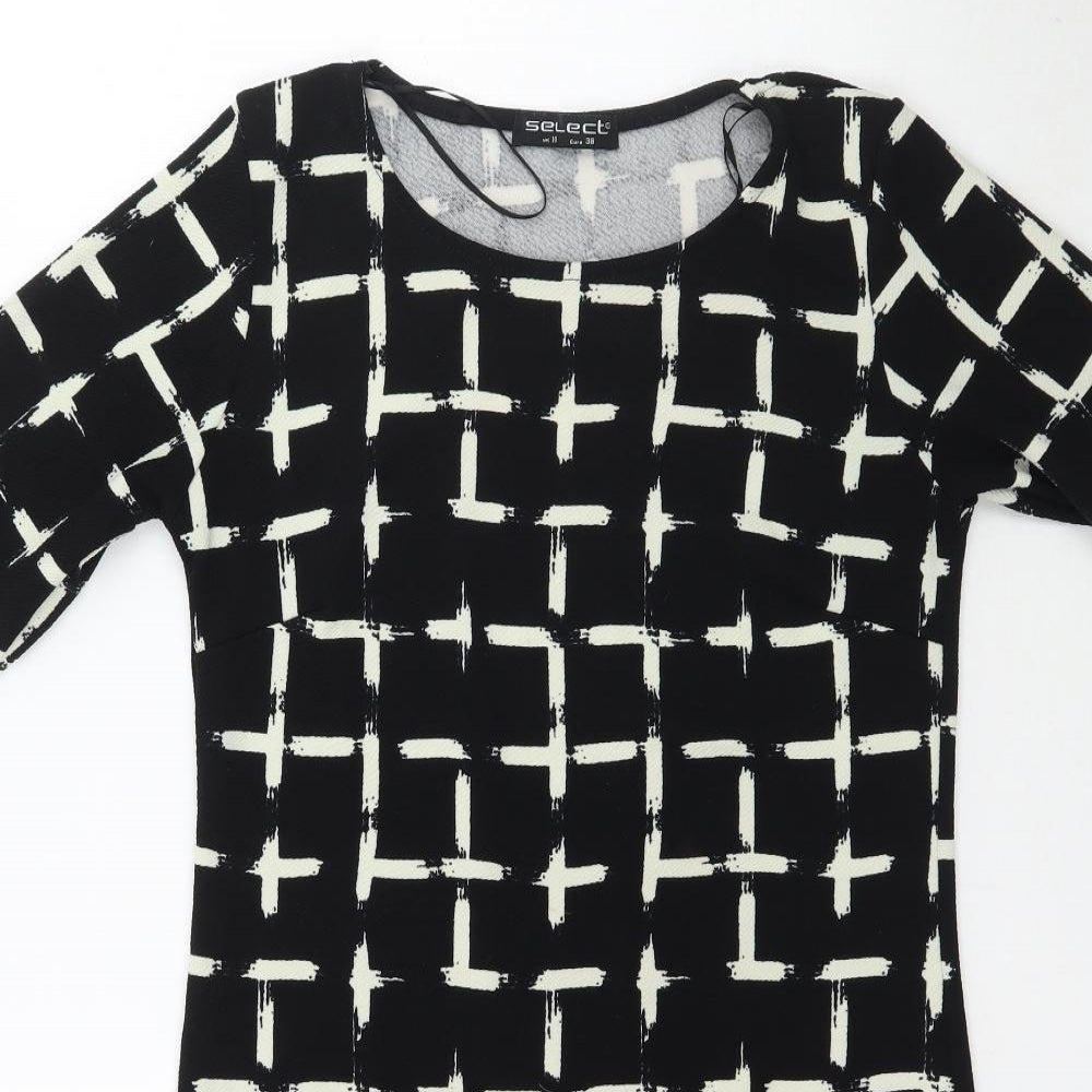 Select Womens Black   Mini  Size 10