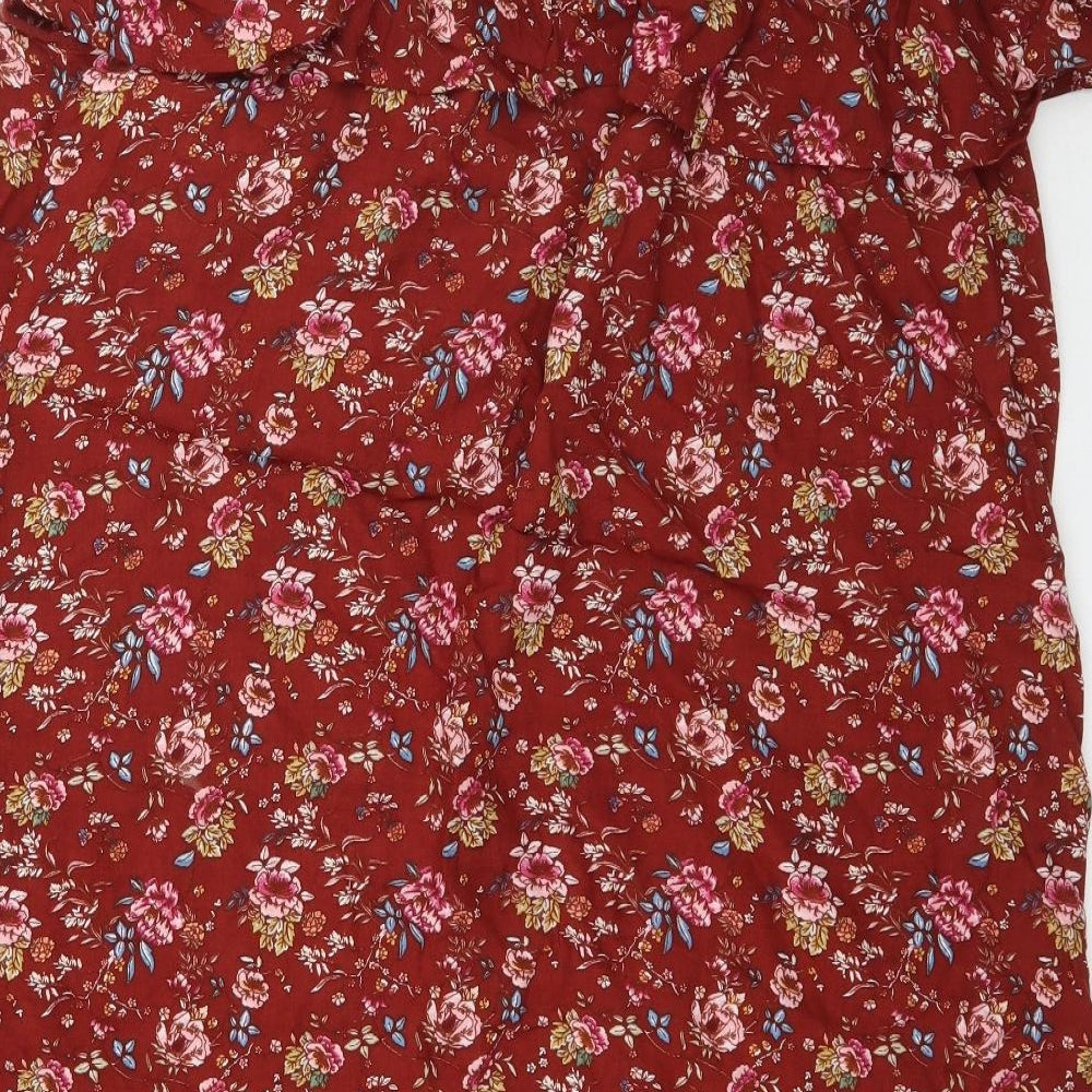 Primark Womens Multicoloured Floral  Mini  Size 12