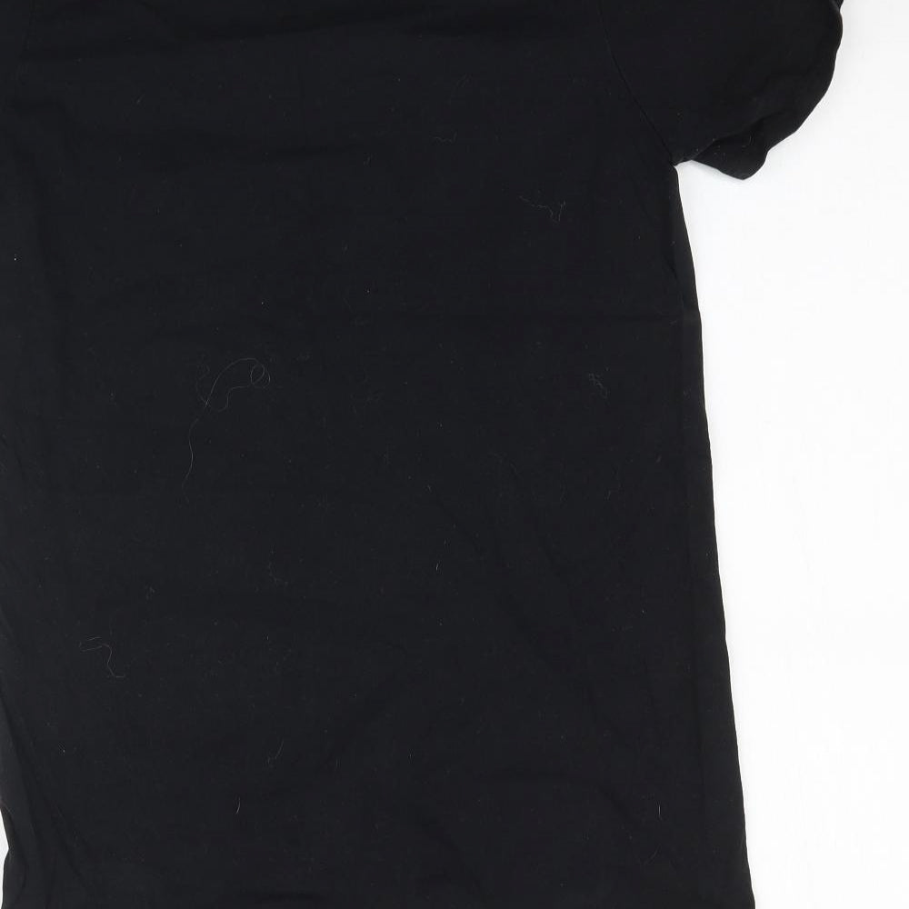 Boohoo Womens Black   Basic T-Shirt Size S  - Love