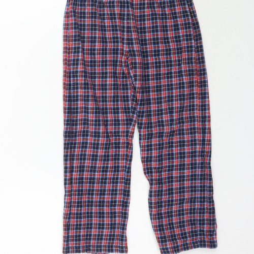 Preworn Boys Multicoloured Plaid   Pyjama Pants Size 3-4 Years