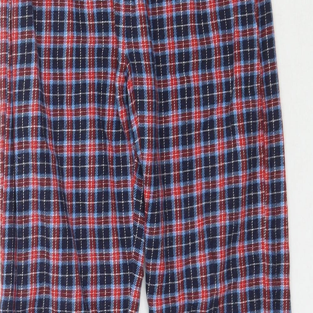 Preworn Boys Multicoloured Plaid   Pyjama Pants Size 3-4 Years
