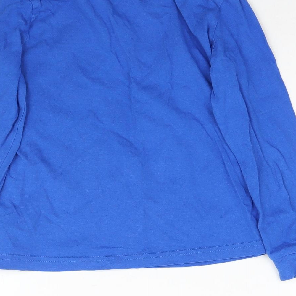 George Boys Blue   Basic T-Shirt Size 6-7 Years  - toys will be toys