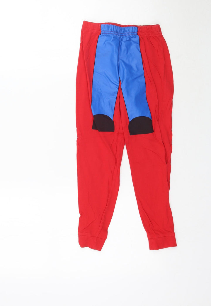 George Girls Red    Trousers Size 6-7 Years - Grenadier guard