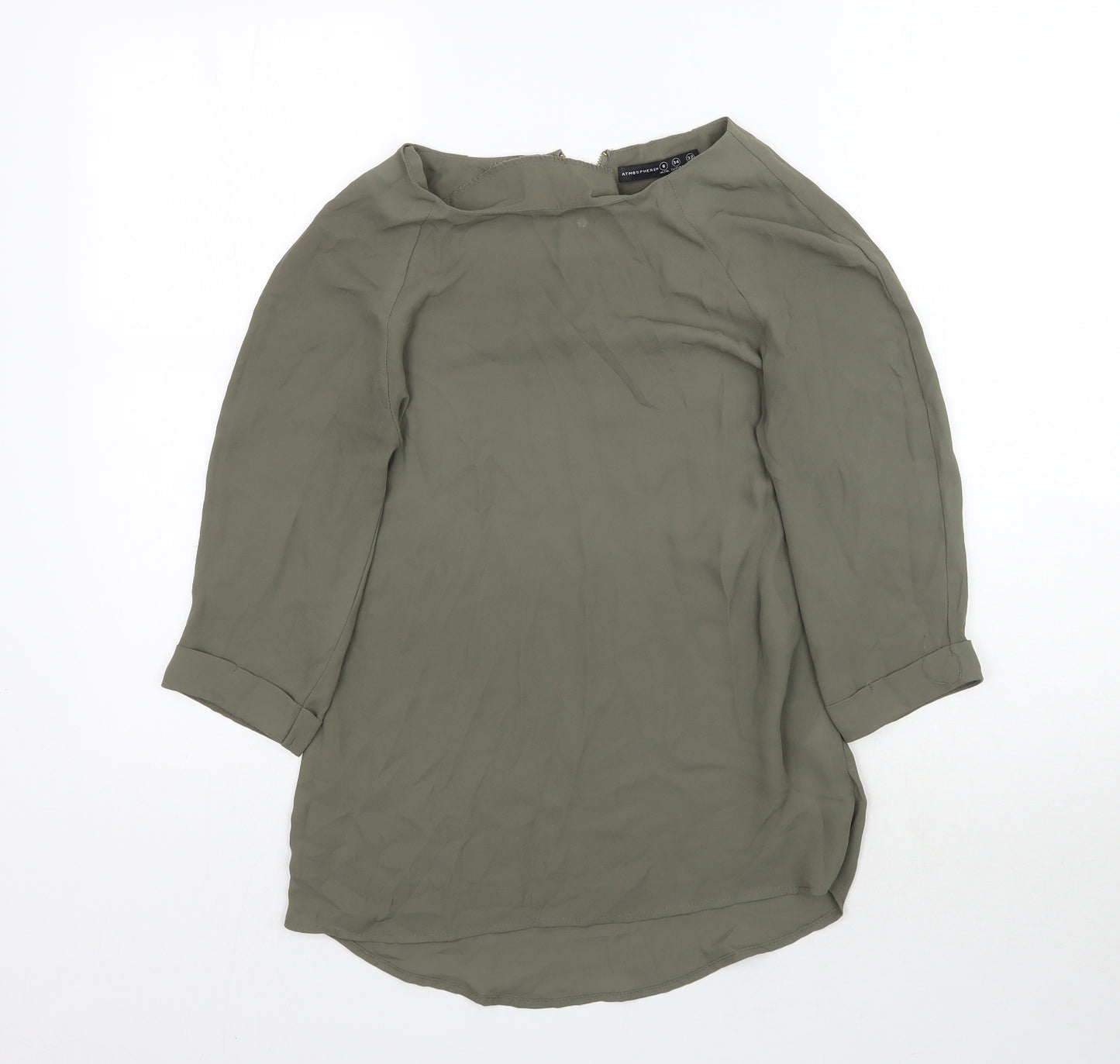 Atmosphere Womens Green   Basic Blouse Size 6
