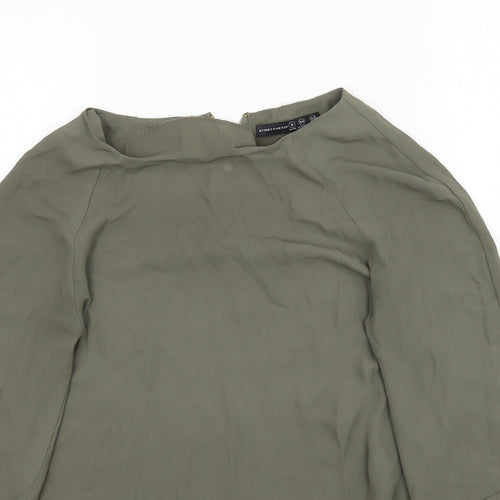 Atmosphere Womens Green   Basic Blouse Size 6