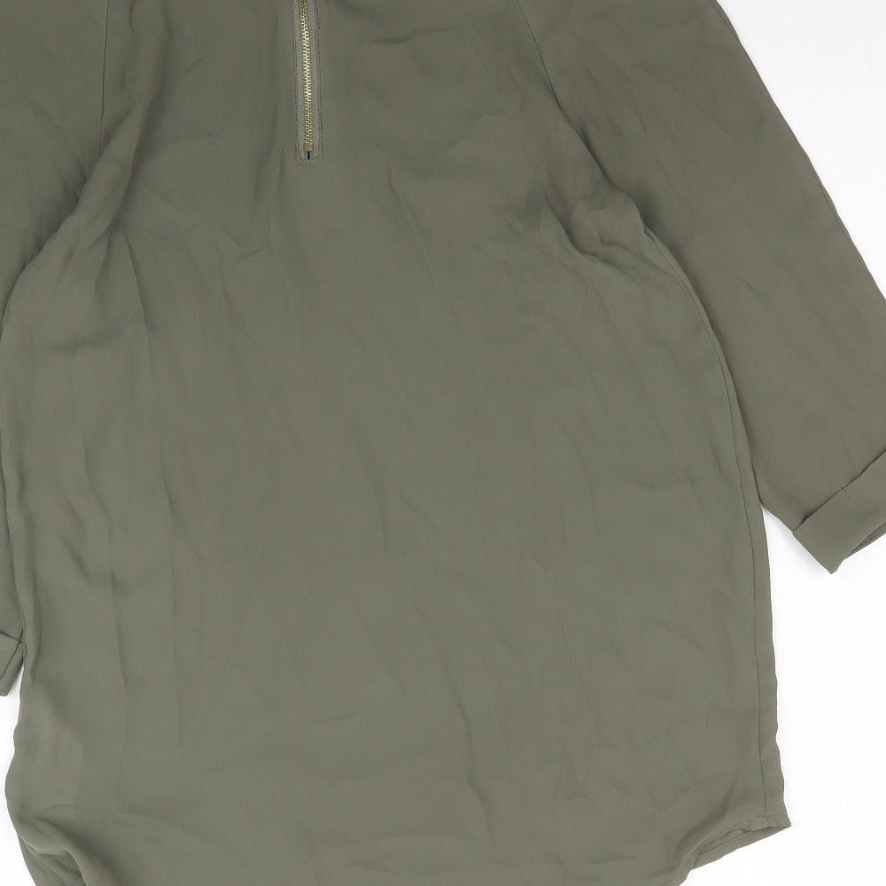Atmosphere Womens Green   Basic Blouse Size 6