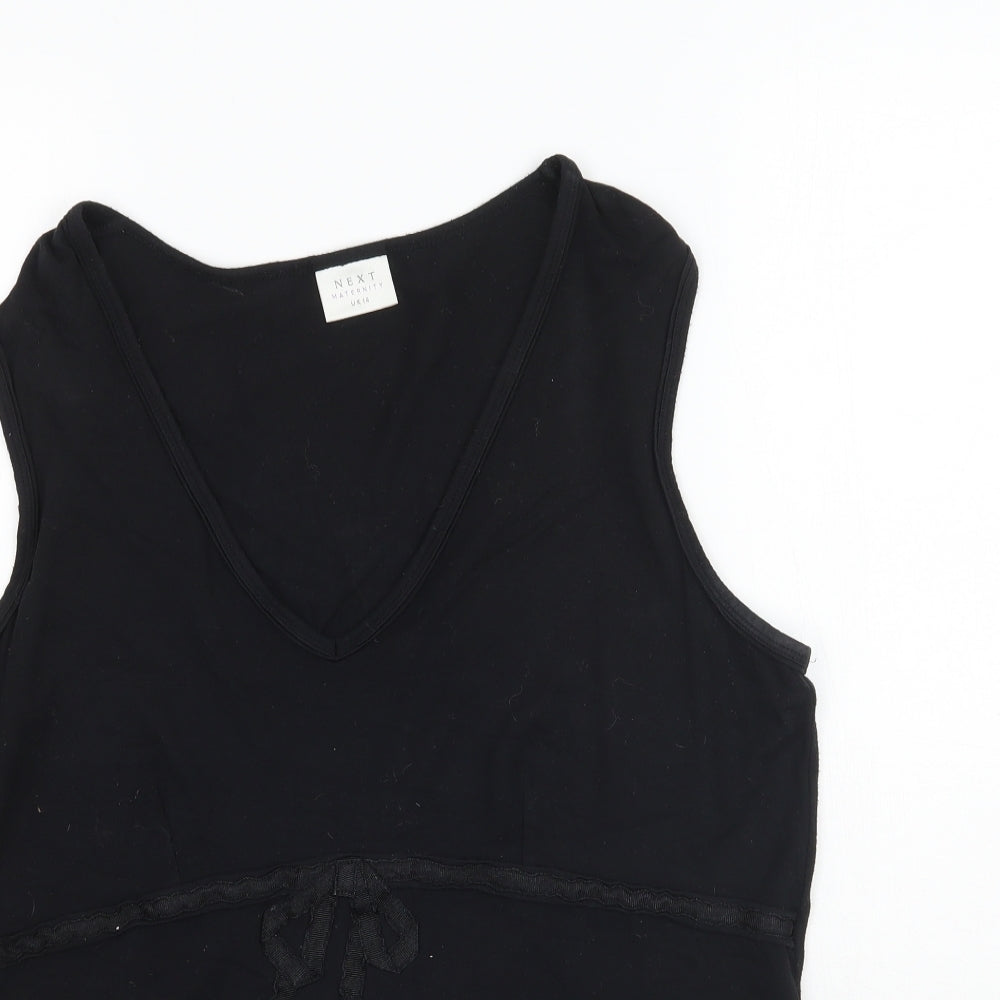 NEXT Womens Black   Basic T-Shirt Size 14