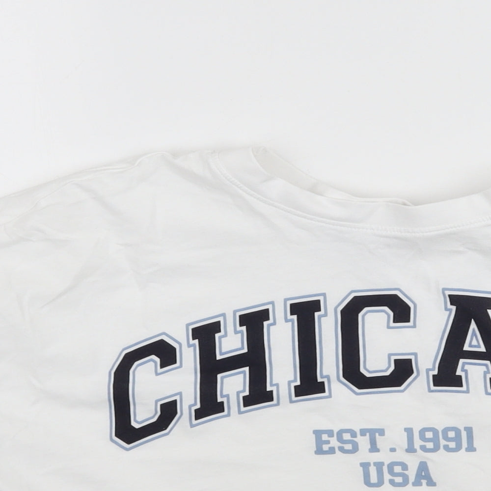 House Brand Womens White   Camisole T-Shirt Size M  - Chicago