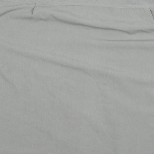 EWM Mens Grey    Button-Up Size L