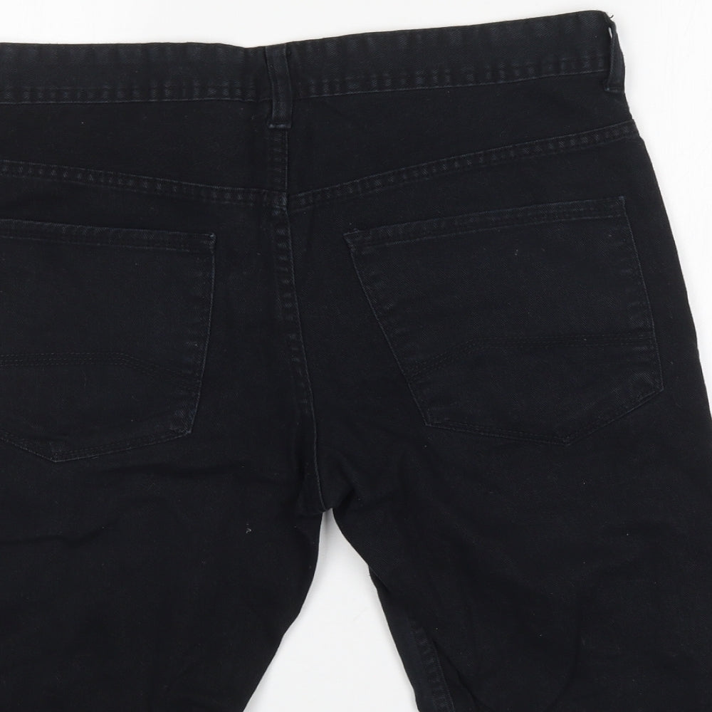 Denim & Co. Mens Black   Chino Shorts Size 34