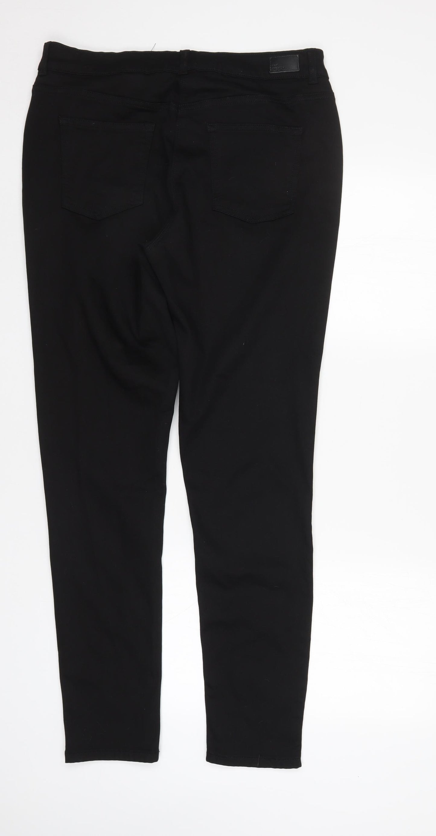 NEXT Womens Black   Tapered Jeans Size 16 L31 in