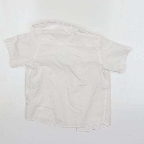 TU Girls White   Basic Button-Up Size 5 Years